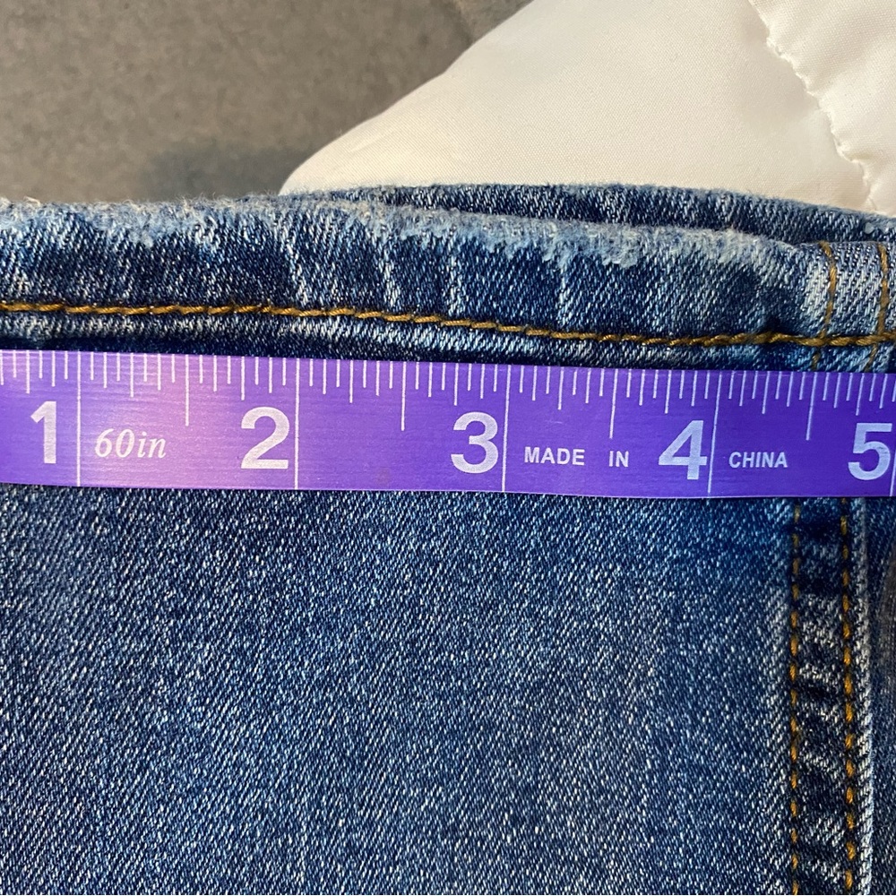 Studio Blue denim distressed stretch jeans size 27 - Picture 7 of 8